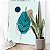Quadro Decorativo Canvas Composição Abstrata de Folhas com Cores Vertical - Imagem 4