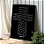 Quadro Decorativo Canvas Religioso Salmos 91 Letra Branca Vertical - Imagem 3