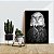 Quadro Decorativo Canvas Animais Águia Preto e Branco - Imagem 3