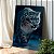 Quadro Decorativo Canvas Animal Selvagem Leopardo de Olhos Azuis Vertical - Imagem 2