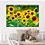 Quadro Decorativo Canvas Floral Campo de Girassois Horizontal - Imagem 4