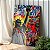 Quadro Decorativo Canvas Arte de Rua Pop Graffiti Estátua da Liberdade Vertical - Imagem 1