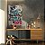 Quadro Decorativo Canvas Graffiti Estilo Pop Art Vertical - Imagem 4