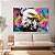 Quadro Decorativo Canvas Composição Abstrata de Águia em Perfil Horizontal - Imagem 3