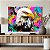 Quadro Decorativo Canvas Composição Abstrata de Águia em Perfil Horizontal - Imagem 5