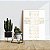 Quadro Decorativo Flutuante Salmo 91 Fundo Branco Letras Douradas Vertical - Imagem 3