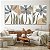 Quadros Decorativos Trio em Canvas Arte Abstrata Flores Cores Neutras - Imagem 3