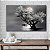 Quadro Decorativo Canvas Paisagem Árvore Solitária Sob o Luar Horizontal - Imagem 2