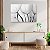 Quadro Decorativo Canvas Vista Aproximada De Dente de Leão Preto e Branco Horizontal - Imagem 3