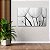 Quadro Decorativo Canvas Vista Aproximada De Dente de Leão Preto e Branco Horizontal - Imagem 4
