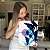 Quadro Decorativo Canvas Arte Abstrata de Folhas Coloridas ao Fundo Branco III Vertical - Imagem 6