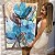 Quadro Decorativo Canvas Floral Flores Aquarela Azuis Vertical - Imagem 6