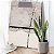 Quadro Decorativo Canvas Composição Abstrata Linhas Acinzentadas Vertical - Imagem 5