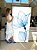 Quadro Decorativo Canvas Floral Flor Azul Minimalistas em Raio X Vertical - Imagem 8