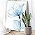 Quadros Decorativos  em Canvas Flores Azuis Minimalistas I - Imagem 2