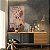 Quadro Decorativo Canvas Mulher Flores Rosa vertical - Imagem 3