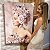 Quadro Decorativo Canvas Mulher Flores Rosa vertical - Imagem 6