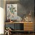 Quadro Decorativos Canvas Flores Verdes com Detalhes Dourados III Vertical - Imagem 4