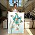 Quadro Decorativos Canvas Flores Verdes com Detalhes Dourados III Vertical - Imagem 7