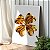Quadro Decorativo Canvas Trevo de Quatro Folhas da Sorte Dourado Horizontal - Imagem 2
