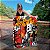 Quadro Decorativo Canvas Street Art Colorido Grafite de Rua Vertical - Imagem 1