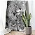 Quadro Decorativo Canvas Leão e Leoa Com dois Filhotes Preto e Branco Vertical - Imagem 4
