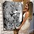 Quadro Decorativo Canvas Leão e Leoa Com dois Filhotes Preto e Branco Vertical - Imagem 6