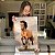 Quadro Decorativo Canvas Cavalo Marrom Cavalgando Vertical - Imagem 5