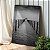 Quadro Decorativo Canvas Paisagem de Ponte ao Mar Preto e Branco Vertical - Imagem 2