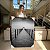Quadro Decorativo Canvas Paisagem de Ponte ao Mar Preto e Branco Vertical - Imagem 7