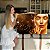 Quadro Decorativo Canvas Beleza Feminina Mulher com Maquiagem Dourada Horizontal - Imagem 7