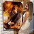Quadro Decorativo Canvas Cósmico Águia e Cavalo Abstrato Vertical - Imagem 6