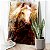 Quadro Decorativo Canvas Cósmico Cavalo Abstrato Vertical - Imagem 4