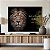 Quadro Decorativo Canvas Leão Frases Motivacionais Aquele que te Guarda Não Dorme Horizontal - Imagem 5