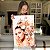 Quadro Decorativo Canvas Beleza Feminina Mulher com Rosas no Cabelo Vertical - Imagem 5