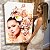 Quadro Decorativo Canvas Beleza Feminina Mulher com Rosas no Cabelo Vertical - Imagem 6