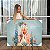 Quadro Decorativo Canvas Beleza Feminina Mulher Floral Horizontal - Imagem 1
