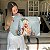 Quadro Decorativo Canvas Beleza Feminina Mulher Floral Horizontal - Imagem 6