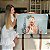 Quadro Decorativo Canvas Beleza Feminina Mulher Floral Horizontal - Imagem 7