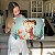 Quadro Decorativo Canvas Beleza Feminina Face Mulher Floral Horizontal - Imagem 6