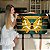 Quadro Decorativo Canvas Borboleta Dourada Abstrata Horizontal - Imagem 7
