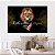Quadro Decorativo Canvas Leão de Judá Frase A Sorte Favorece os corajosos Horizontal - Imagem 5