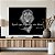 Quadro Decorativo Canvas Leão de Judá Frase Aquele que te guarda não dorme Preto e Branco Horizontal - Imagem 5