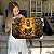 Quadro Decorativo Canvas Religiosos Buda Gold Sentado Meditando Horizontal - Imagem 6