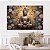 Quadro Decorativo Canvas Religioso Buda Sentado Meditando Horizontal - Imagem 4