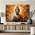 Quadro Decorativo Canvas Religioso Buda Meditando Fundo Abstrato Horizontal - Imagem 3
