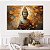 Quadro Decorativo Canvas Religioso Buda Meditando Fundo Abstrato Horizontal - Imagem 4