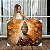 Quadro Decorativo Canvas Religioso Buda Meditando Fundo Abstrato Horizontal - Imagem 1