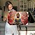 Quadro Decorativo Canvas Religioso Buda Sentado Meditando Fundo Vermelho Horizontal - Imagem 6