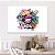 Quadro Decorativo Canvas Abstrato Street Art Colorida Horizontal - Imagem 5